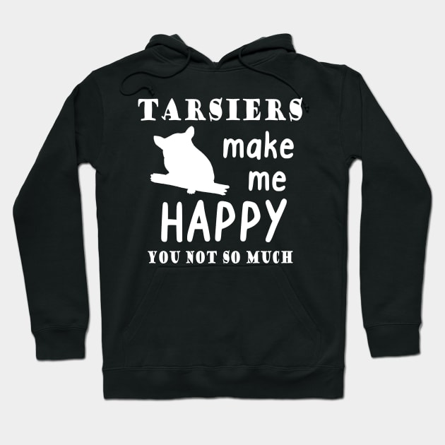 Tarsier saying tarsier cuddly toys pet Hoodie by FindYourFavouriteDesign